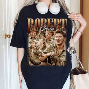 Robert Irwin Retro 90s Bootleg Gildan Tee Zookeeper Shirt